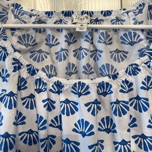 JCrew Summer Cotton Dress in size 6, gently worn.